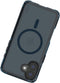 SoSkild iPhone 16 Plus Hoesje - Shockproof Case - Stevig Materiaal met Magnetische Ring - Magsafe - Smokey Grey