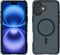 SoSkild iPhone 16 Plus Hoesje - Shockproof Case - Stevig Materiaal met Magnetische Ring - Magsafe - Smokey Grey