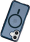 SoSkild iPhone 16 Plus Hoesje - Shockproof Case - Stevig Materiaal met Magnetische Ring - Magsafe - Smokey Grey