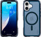 SoSkild iPhone 16 Plus Hoesje - Shockproof Case - Stevig Materiaal met Magnetische Ring - Magsafe - Smokey Grey