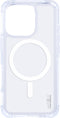 SoSkild iPhone 16 Pro Hoesje - Shockproof Case - Stevig Materiaal met Magnetische Ring - Magsafe - Transparant