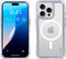 SoSkild iPhone 16 Pro Hoesje - Shockproof Case - Stevig Materiaal met Magnetische Ring - Magsafe - Transparant