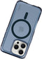 SoSkild iPhone 16 Pro Hoesje - Shockproof Case - Stevig Materiaal met Magnetische Ring - Magsafe - Smokey Grey