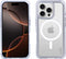 SoSkild iPhone 16 Pro Hoesje - Shockproof Case - Stevig Materiaal met Magnetische Ring - Magsafe - Transparant