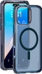 SoSkild iPhone 16 Pro Max Hoesje - Shockproof Case - Stevig Materiaal met Magnetische Ring - Magsafe - Smokey Grey