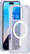 SoSkild iPhone 16 Pro Max Hoesje - Shockproof Case - Stevig Materiaal met Magnetische Ring - Magsafe - Transparant