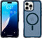 SoSkild iPhone 16 Pro Max Hoesje - Shockproof Case - Stevig Materiaal met Magnetische Ring - Magsafe - Smokey Grey