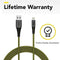 SoSkild iPhone Kabel Lightning - Levensduur van 22 jaar - 1,5 m - Zwart / Geel