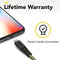 SoSkild iPhone Kabel Lightning - Levensduur van 22 jaar - 1,5 m - Zwart / Geel