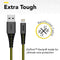 SoSkild iPhone Kabel Lightning - Levensduur van 22 jaar - 1,5 m - Zwart / Geel