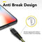 SoSkild iPhone Kabel Lightning - Levensduur van 22 jaar - 1,5 m - Zwart / Geel