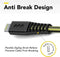 SoSkild iPhone Kabel Lightning - Levensduur van 22 jaar - 1,5 m - Zwart / Geel