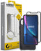 SoSkild iPhone Xr Defend Heavy Impact Case Smokey Grey and Tempered Glass Transparent
