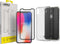 SoSkild iPhone Xs Max Absorb Impact Case and Tempered Glass Transparant
