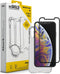 SoSkild iPhone Xs Max Absorb Impact Case and Tempered Glass Transparant
