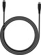 SoSkild Oplaadkabel Ultimate USB C naar USB C – Nylon Oplaadkabel usb c – Gevlochten Nylon - Zwart/Geel – 1,5 meter
