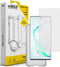 SoSkild - Samsung Galaxy Note 10 Hoesje - Back Case Absorb Transparant met Glazen Screenprotector