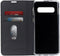 Design Softcase Booktype Samsung Galaxy S10 hoesje - Grafisch Wit / Koper