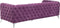 SOTRA - Chesterfield bank - Paars - Fluweel