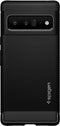 Spigen Rugged Armor - Soft case - TPU - Google Pixel 6 Pro - Zwart