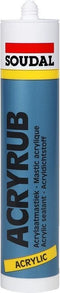 Soudal - Acryrub Wit 15 310 Ml - 102600