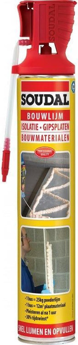 Soudal bouwlijm - 600 ml.