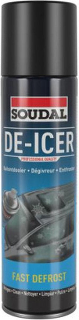 Soudal - DE-ICER - Ruitontdooier + Slot ontdooier - 400ml