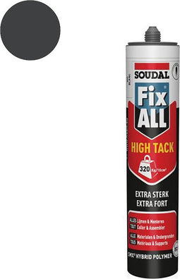 Soudal Fix All High Tack - Zwart 1 stuk