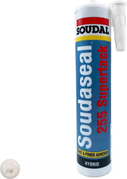 Soudal high tack wit - 425 gram - Montagekit - Lijmkit - Plintenkit