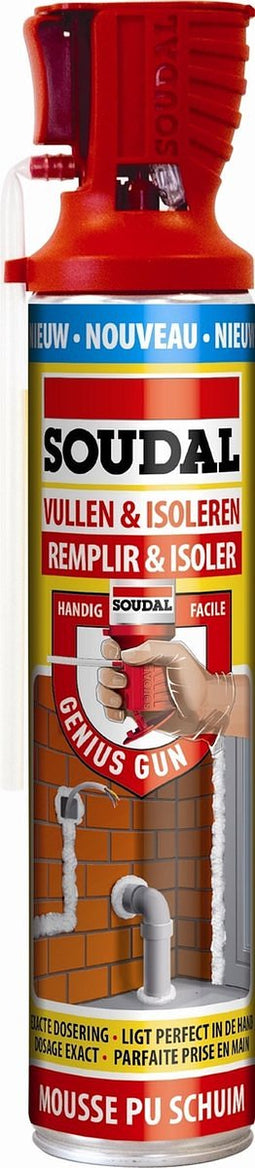 Soudal PU-schuim Genius - 600 ml