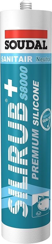 Soudal Sanitairkit Manhattan Silirub+S8100 Koker