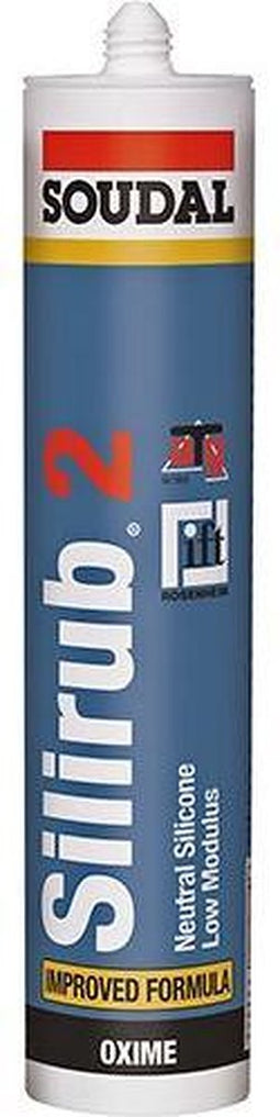 Soudal - Silirub 2 Wit 15 310 Ml - 102392