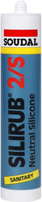 Soudal Silirub 2S 300ml Wit