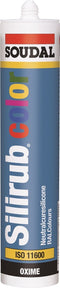 Soudal Silirub Color 300ml RAL 7044 (zijdegrijs)