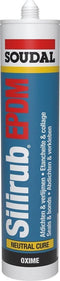 Soudal Silirub EPDM 300 ml Zwart - Silirub EPDM