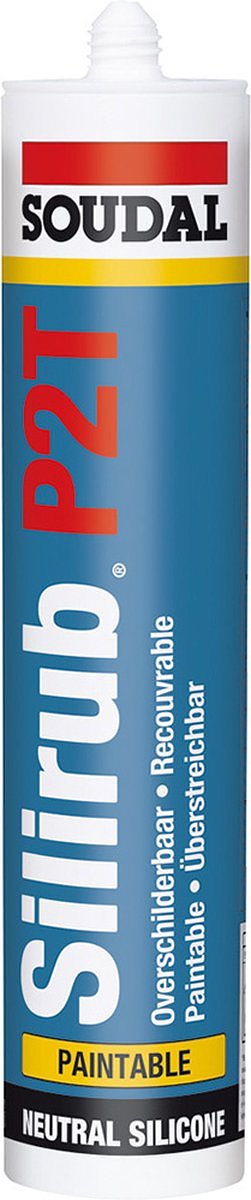 Soudal Silirub P2T 310ml Transparant