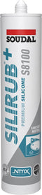 Soudal Silirub S8100 300 ml Wit
