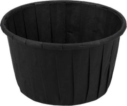 Souffle Saus Cup Papier 3.25oz 90cc Zwart