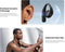 soundcore by Anker AeroFit Pro Draadloze Open-Ear Oordopjes Zwart - Earbuds - Multipoint Connection, 46 uur accuduur, Bluetooth 5.3, Open-Ear Design, Verstelbare Nekband, IPX5 Spatwaterbestendig
