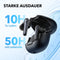 soundcore by Anker Liberty 4 NC Draadloze Oordopjes Zwart - Earbuds - Active Noise Cancelling tot 98.5%, Multipoint Connection, 50 uur accuduur, Bluetooth 5.3, IPX4 spatwaterbestendig, HiRes Certified