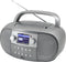 Soundmaster SCD7600TI - Boombox met Internet-/DAB+/FM-radio, CD, USB en Bluetooth