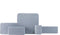 Soundskins - Sonos Play 5 - Speakerhoes/accessoires - Lichtblauw