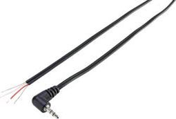 TRU COMPONENTS 93038c443 Jackplug 3.5 mm Jackplug male 3,5 mm - Open kabeleinde Stereo Inhoud: 1 stuk(s)