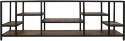 TV-Meubel Levels - 170x38x55 - Naturel/zwart - Mangohout/metaal