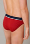 Schiesser 95/5 Organic - Heren Rio Slip - 3-pack - Rood Blauw Grijs-gemêleerd (3 stuks)