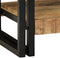 vidaXL - Console - Tafel - 90x33x75 - cm - Massief - Ruig - Mango - Hout