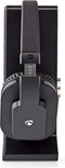 Nedis RF TV-Koptelefoon - Draadloos Over-Ear - 25m bereik - Zwart