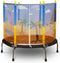 TOYZ Trampoline - Kindertrampoline 100 CM - Dino thema - Veiligheidsnet