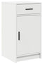 vidaXL - Dressoir - Wit - 40x41x75 - cm - Gelamineerd - Hout