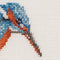 Thea Gouverneur - Borduurpakket met telpatroon - 574A - Voorgesorteerde DMC Garens - Ijsvogel - Aida - 13 cm x 16 cm - DIY Kit